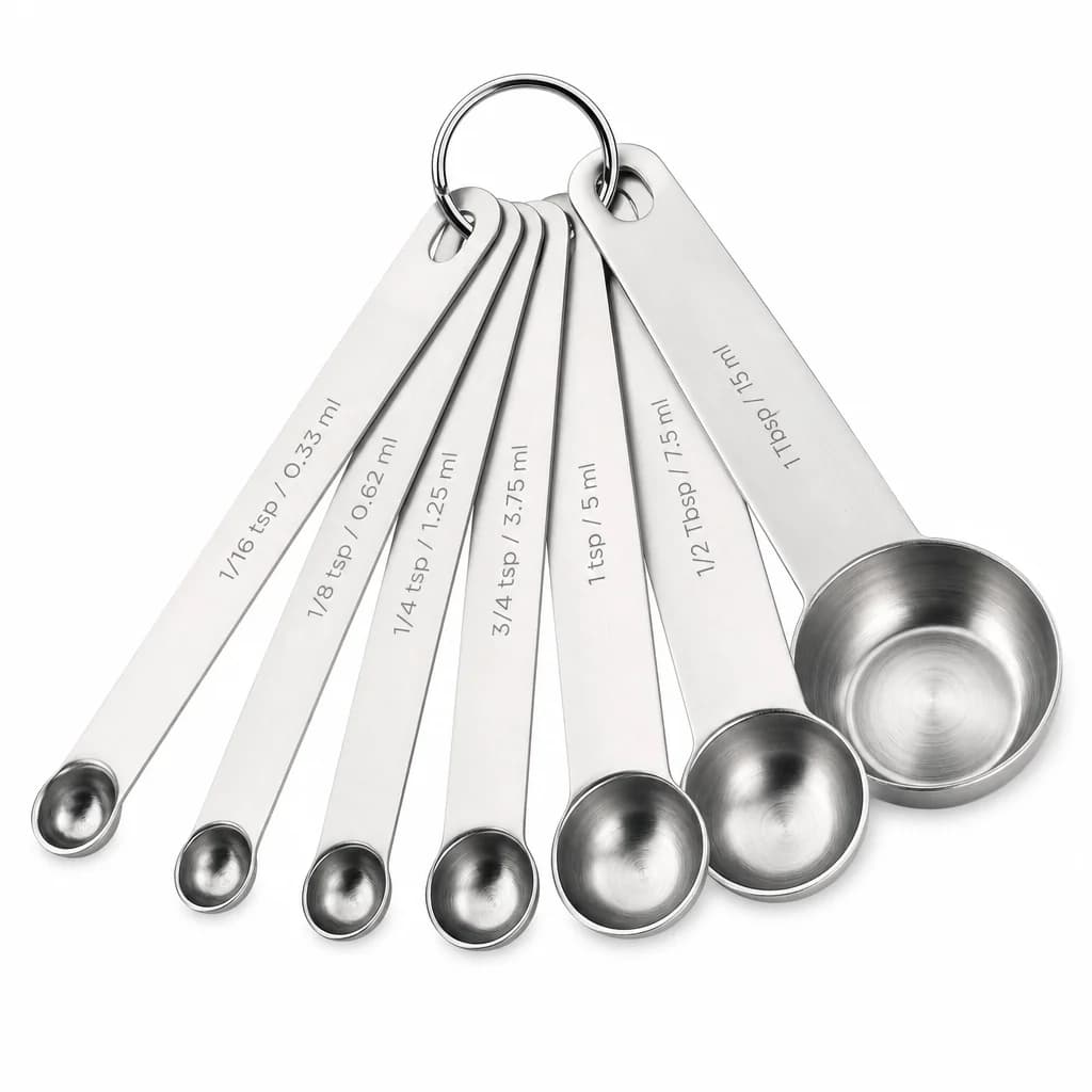 Northline Precision Measuring Spoons, 8-Piece Set product photograph on a clean studio background